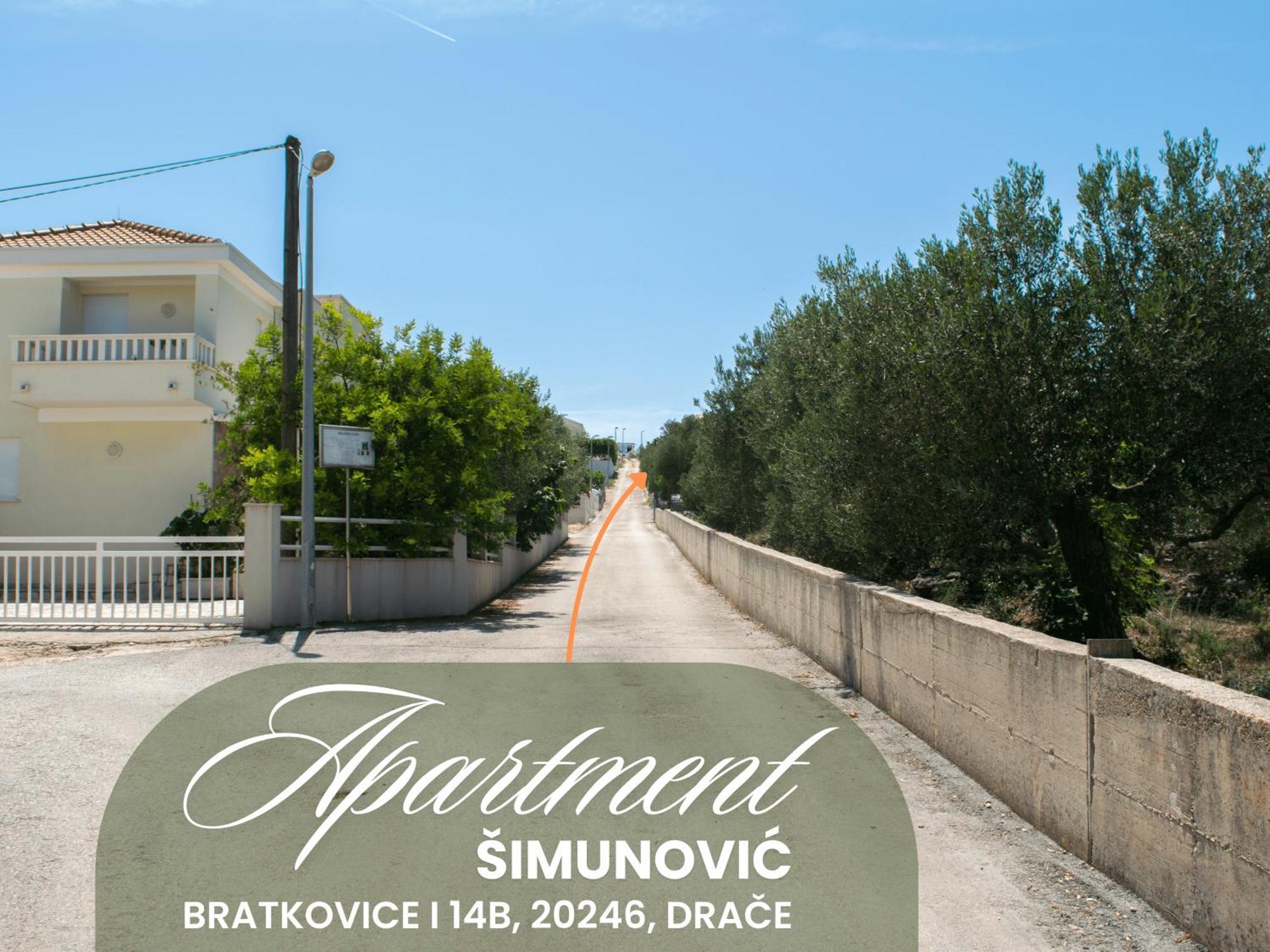 Apartment Simunovic Drače エクステリア 写真